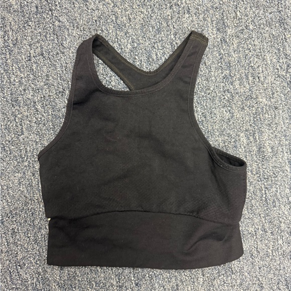 Free People Movement Black Racerback Sports Bra - Picture 1 of 3